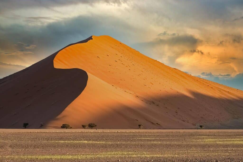 Moon Landscape of the Namib Desert, Namibia